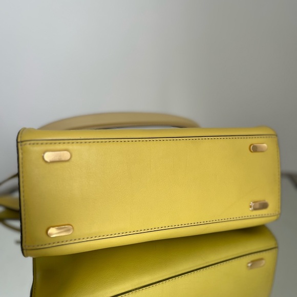 Like new TORY BURCH SMALL LEE RADZIWILL COLORBLOCK DOUBLE BAG $998 - Picture 10 of 13